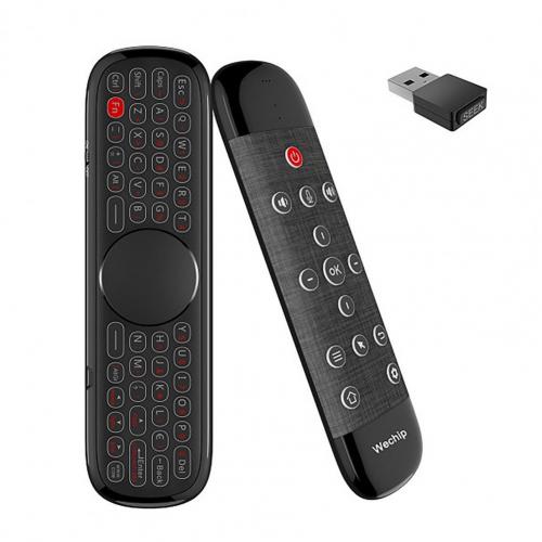 Magic Control - Controle Remoto TV com Teclado, Mouse Touchpad, Comando de Voz e Função Anti-Perda