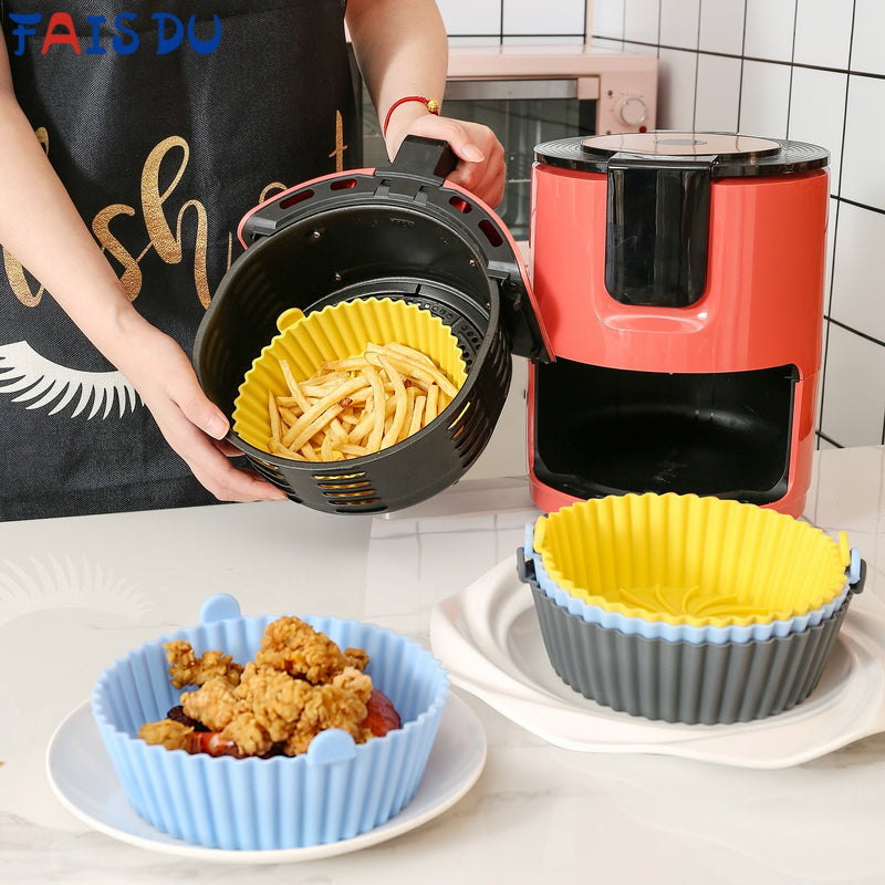 Eco Way - Forma de Silicone Para Air Fryer